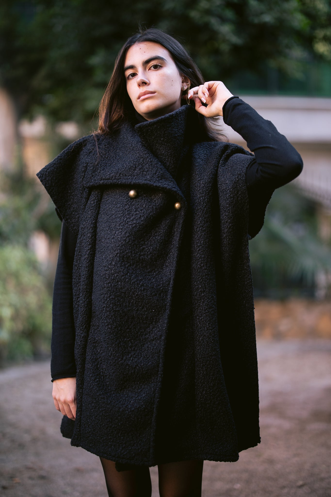 The Pile Vest - Black