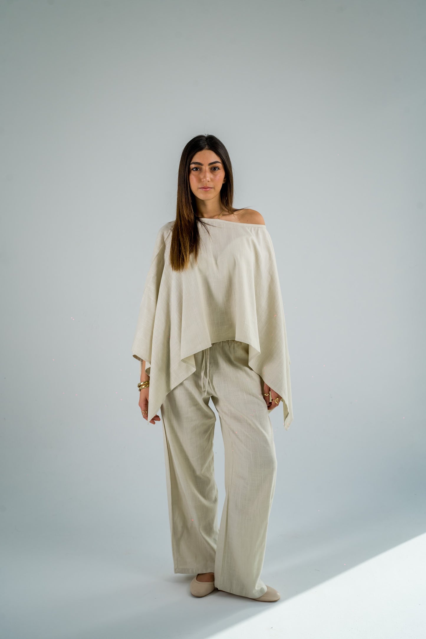 The Linen Poncho