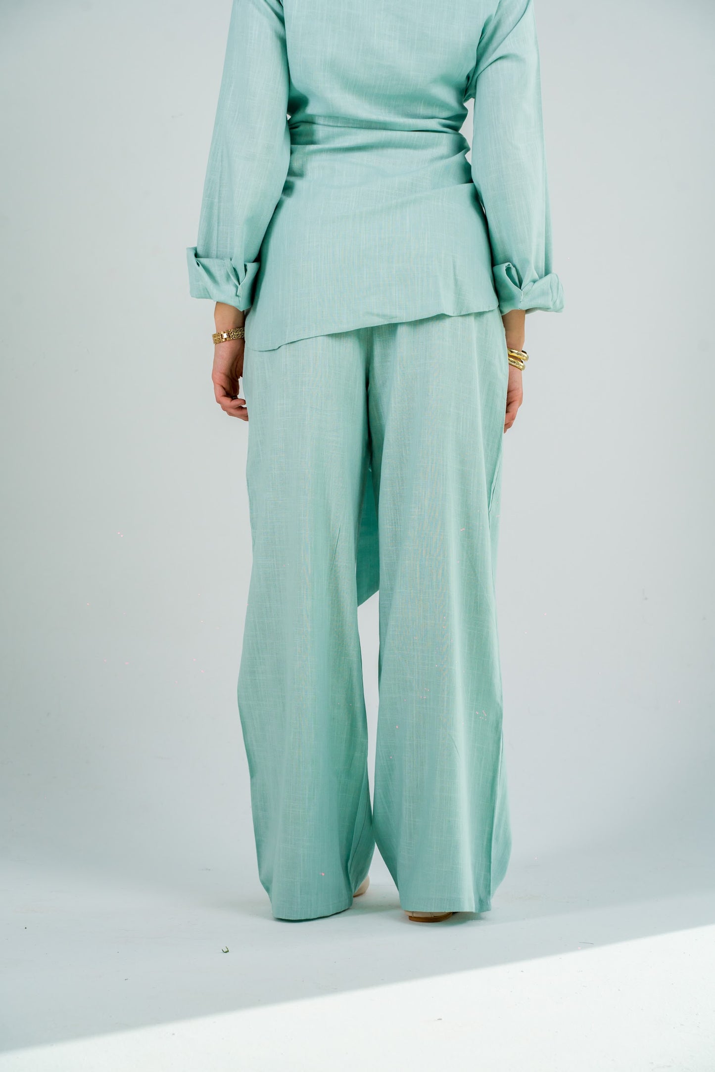 The Linen Pants - Blue