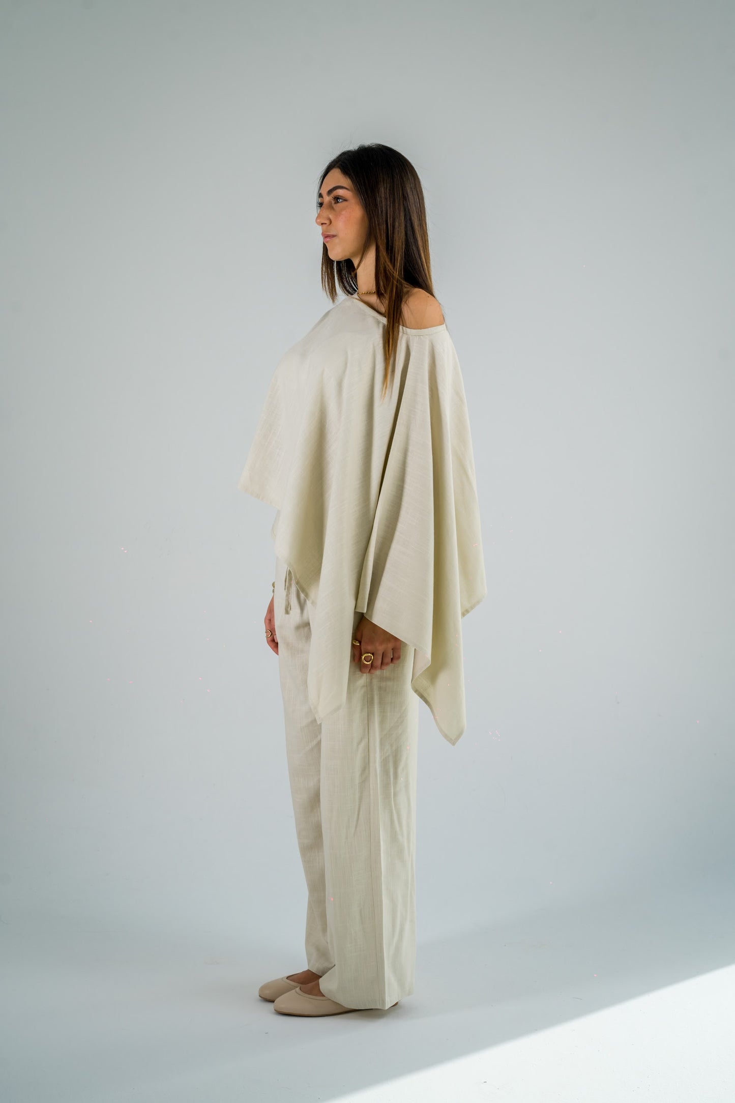 The Linen Poncho