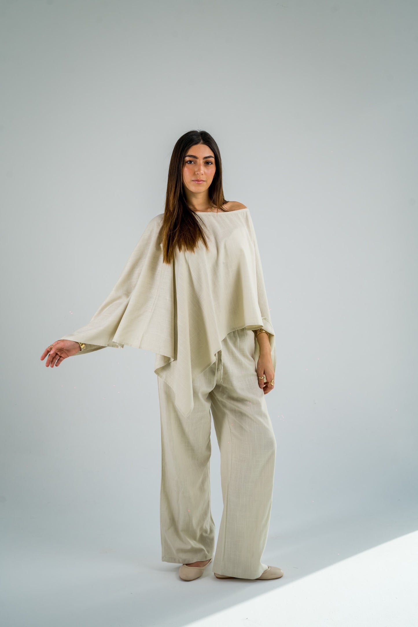 The Linen Poncho