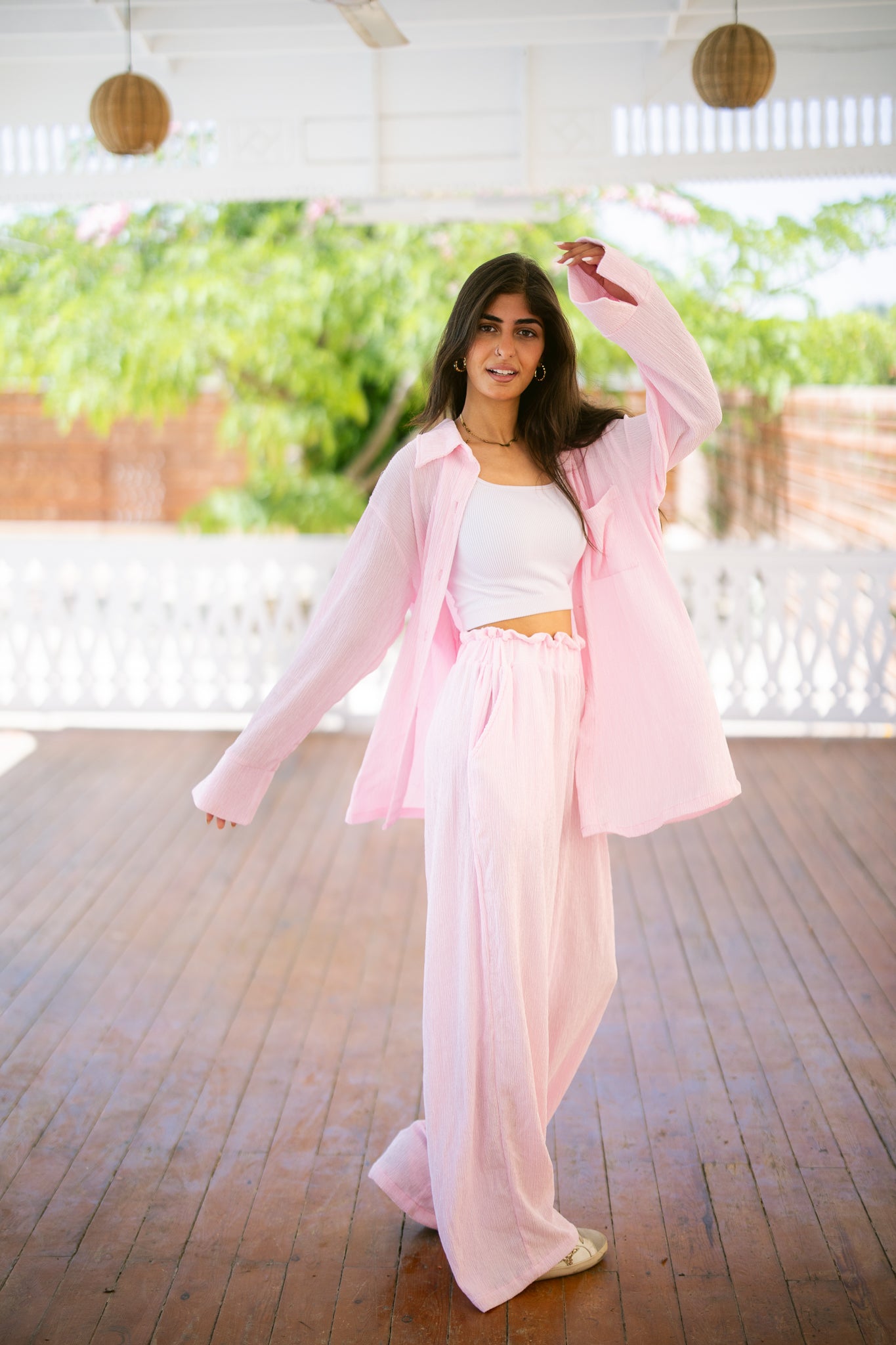 The Crinkle Set - Pink