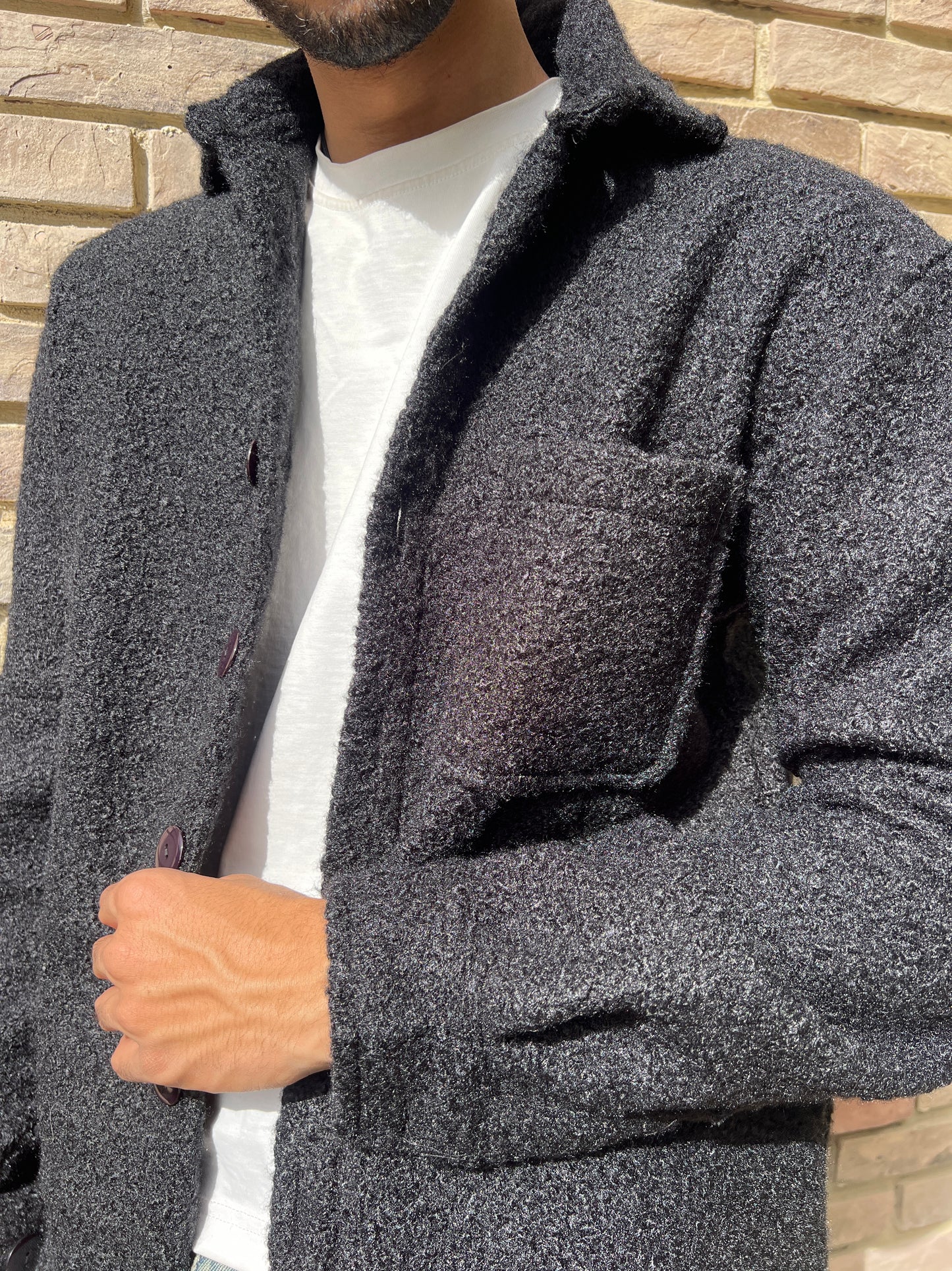 Teddy Jacket - Black (For Him)