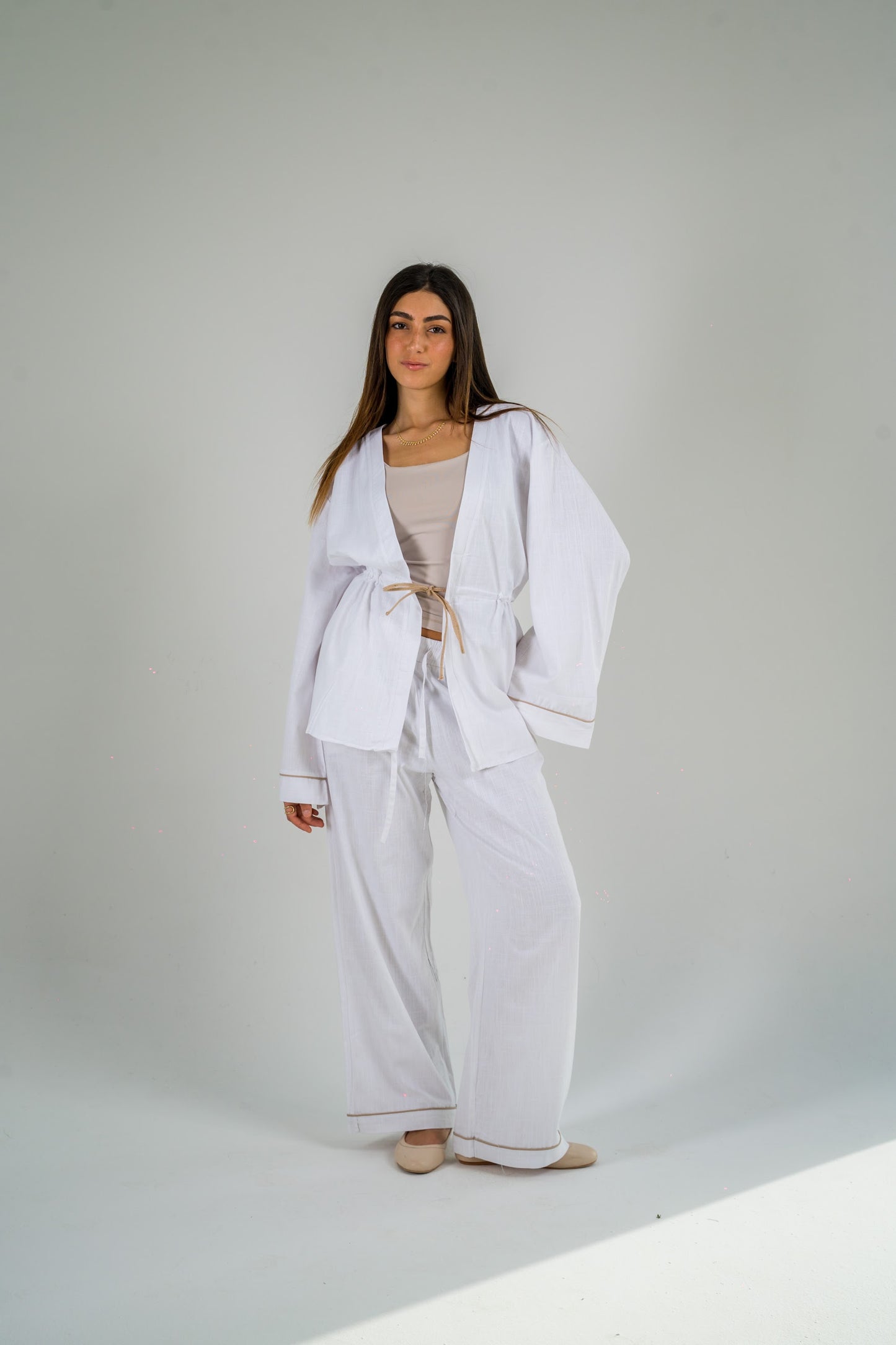 The Safa Robe Set - White