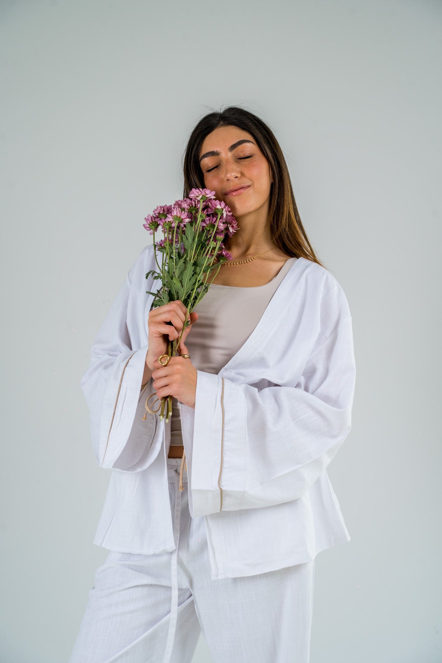 The Safa Robe Set - White
