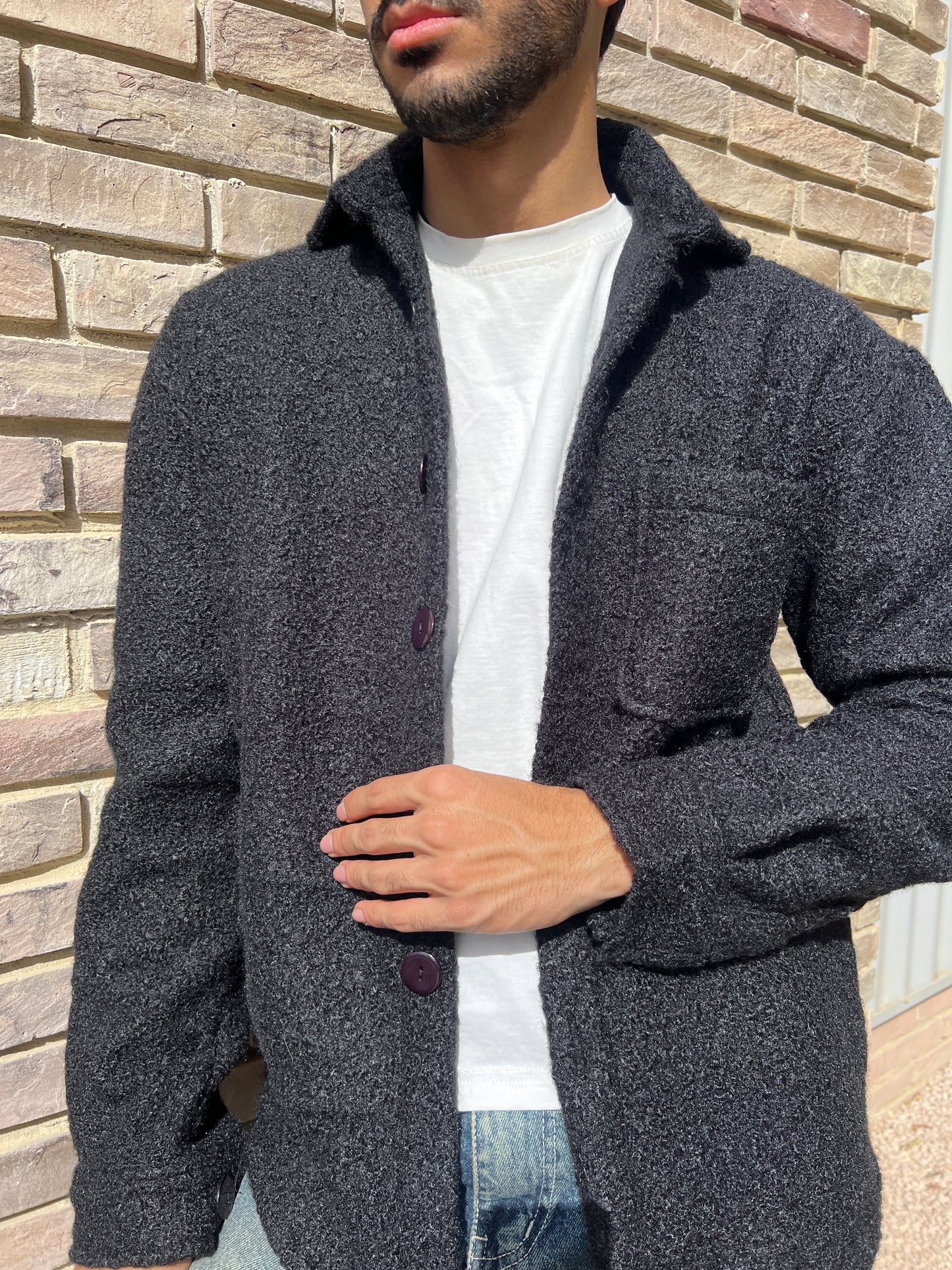 Teddy Jacket - Black (For Him)