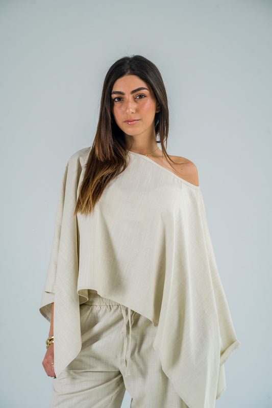 The Linen Poncho